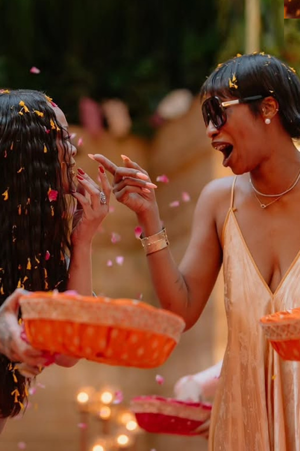 Rihanna And her guests visited The Ambani family At Their home Photos13