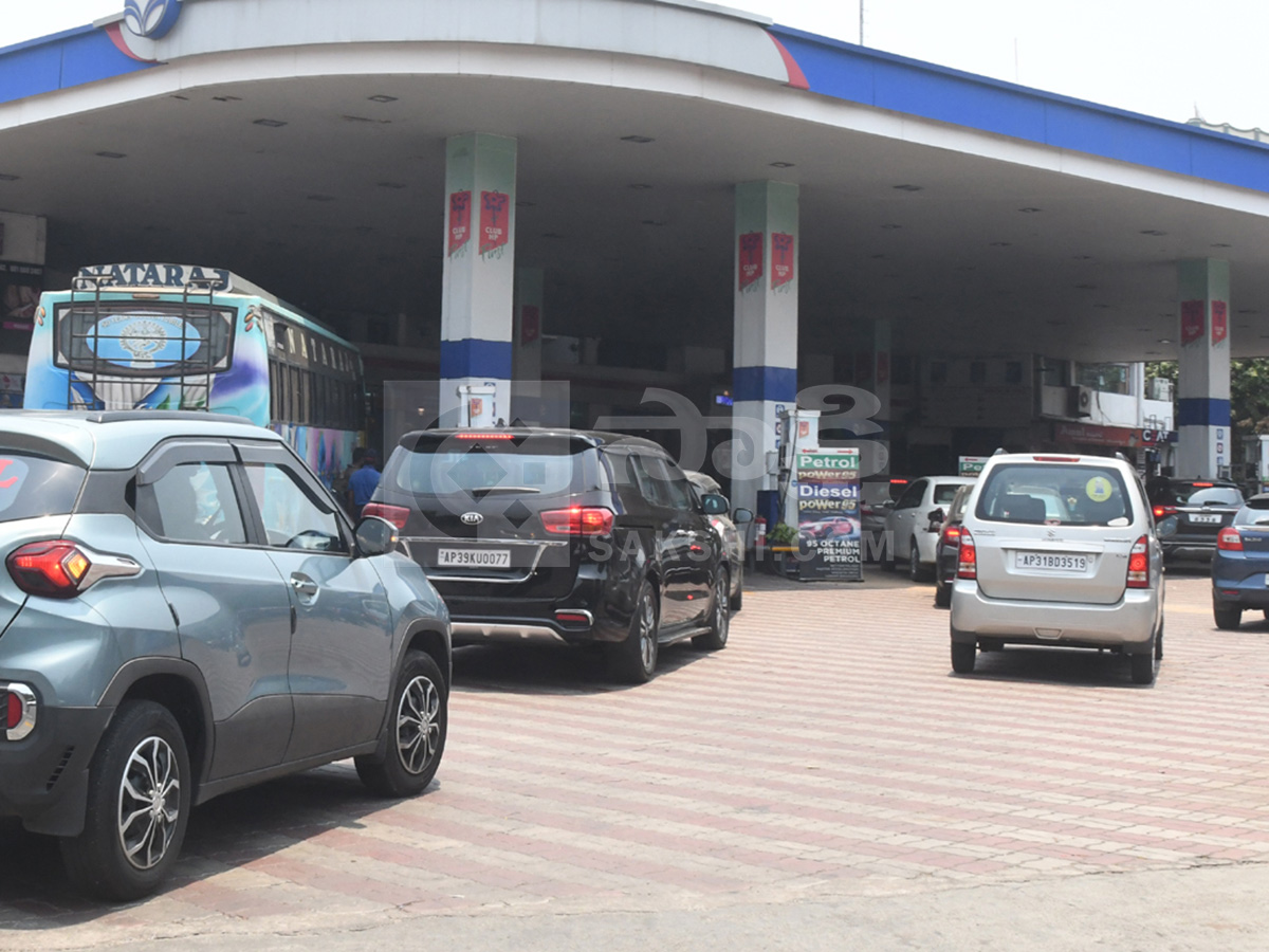 Fuel Crisis in Andhra Pradesh Petrol and Diesel Shortage22