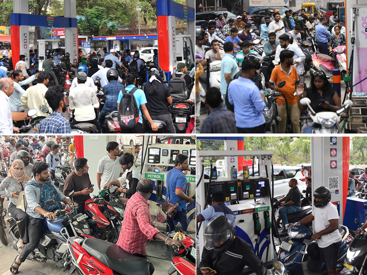 Fuel Crisis Hits Hard In Hyderabad Photos1