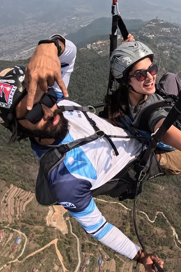 Actress Bhagyashri Borse Nepal Trip Photos4