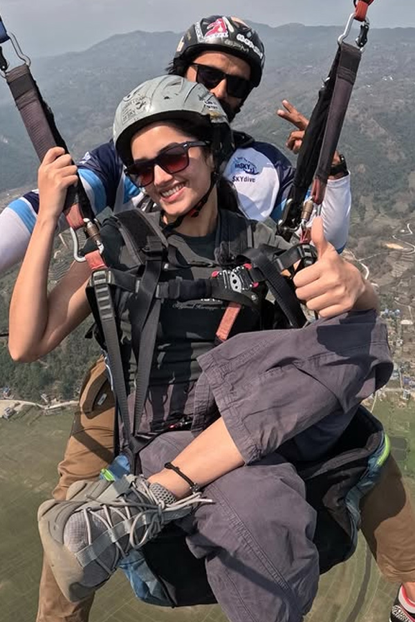 Actress Bhagyashri Borse Nepal Trip Photos6