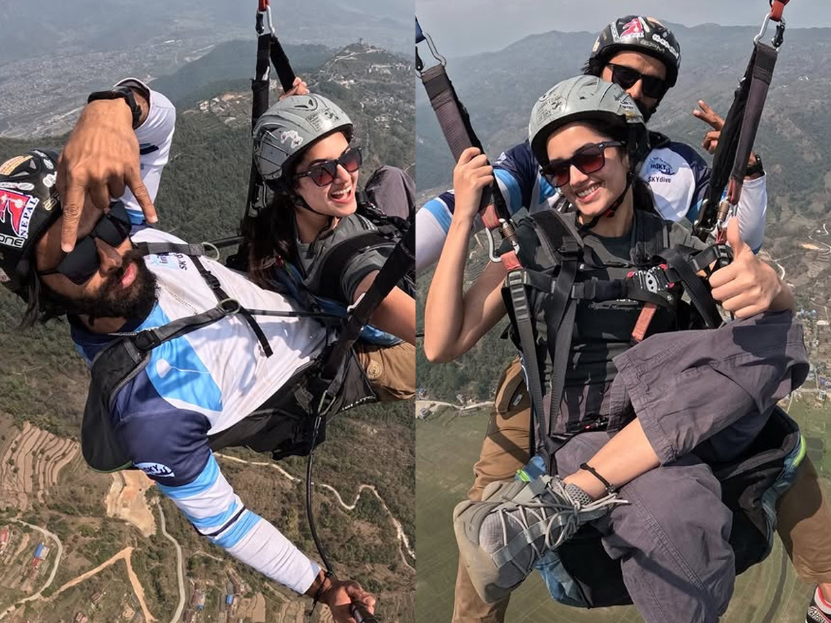 Actress Bhagyashri Borse Nepal Trip Photos1