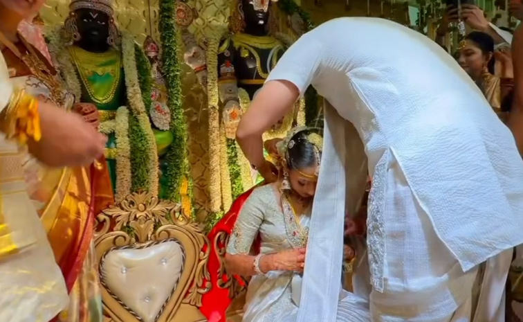 Bellamkonda Sai Sreenivas Ties The Knot With Kavya Reddy Photos12