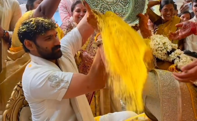 Bellamkonda Sai Sreenivas Ties The Knot With Kavya Reddy Photos15