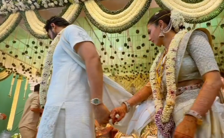 Bellamkonda Sai Sreenivas Ties The Knot With Kavya Reddy Photos17