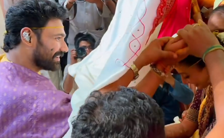 Bellamkonda Sai Sreenivas Ties The Knot With Kavya Reddy Photos8