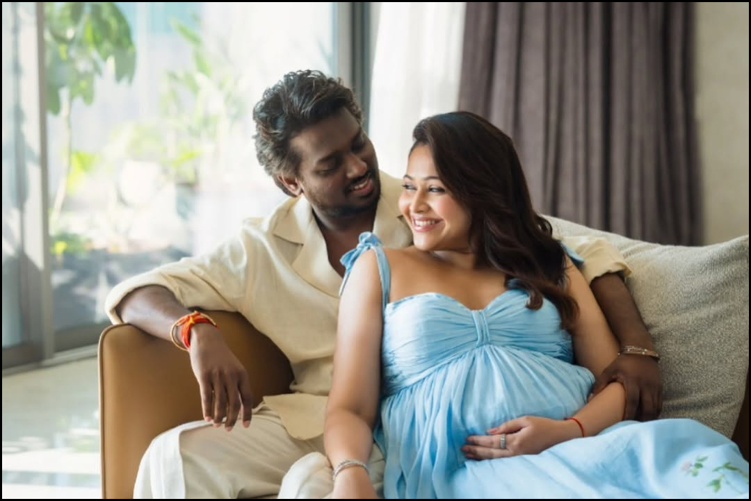 Director Atlee Wife Krishna Priya baby bump viral photos8