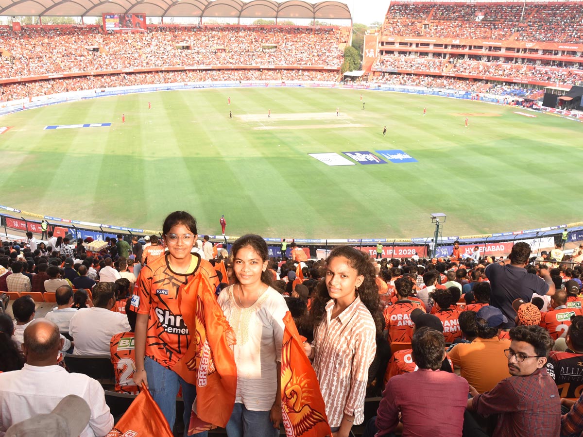 IPL 2026: SRH Vs Lucknow Match At Uppal In Hyderabad2