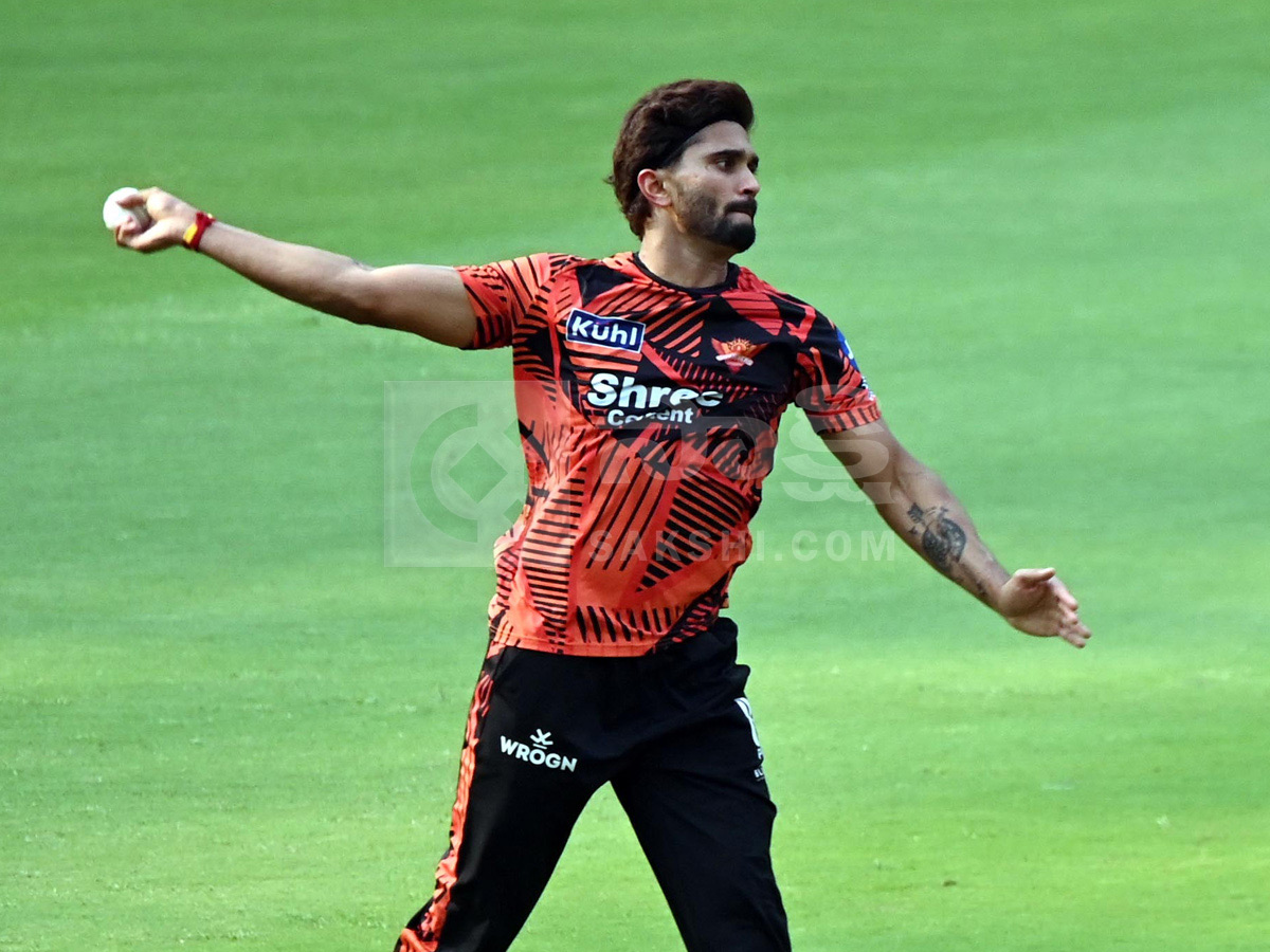 Sunrisers Hyderabad Team Practice At Uppal Stadium Photos9
