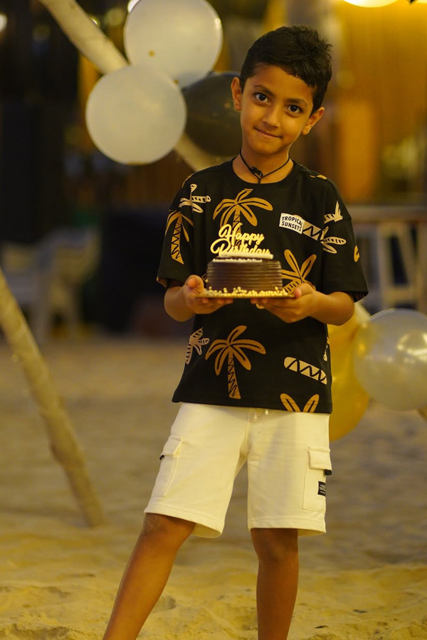 Anchor Lasya Manjunath Shares Son Birthday Celebrations Photos3