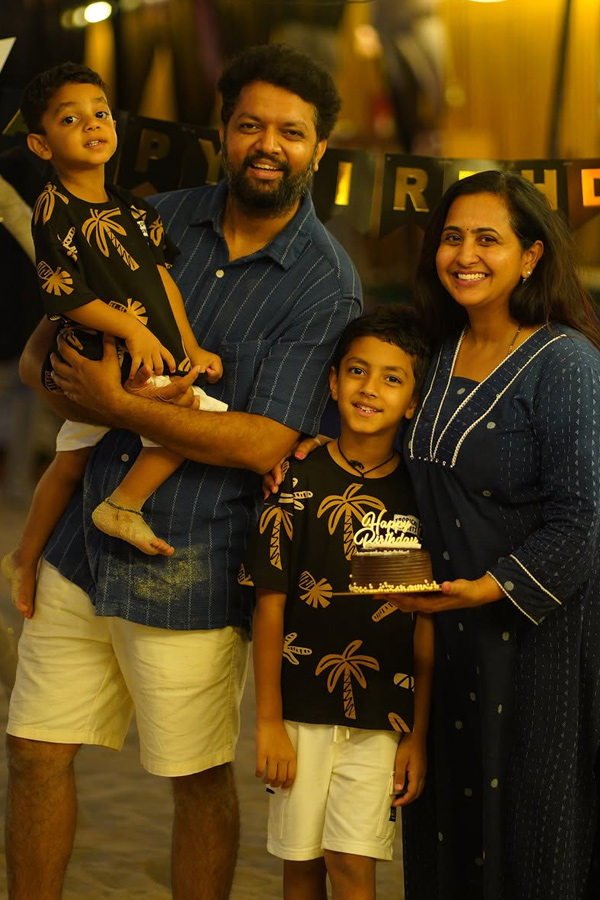 Anchor Lasya Manjunath Shares Son Birthday Celebrations Photos12