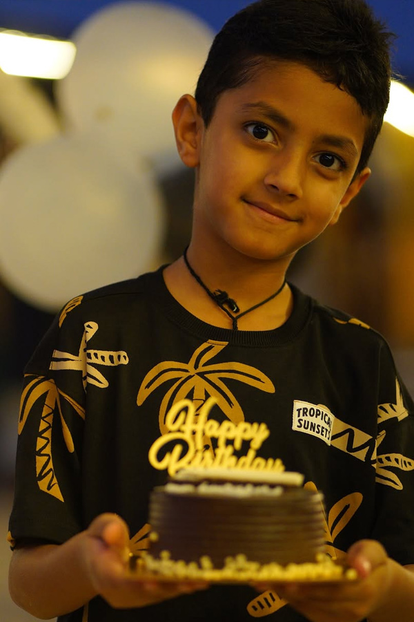 Anchor Lasya Manjunath Shares Son Birthday Celebrations Photos5