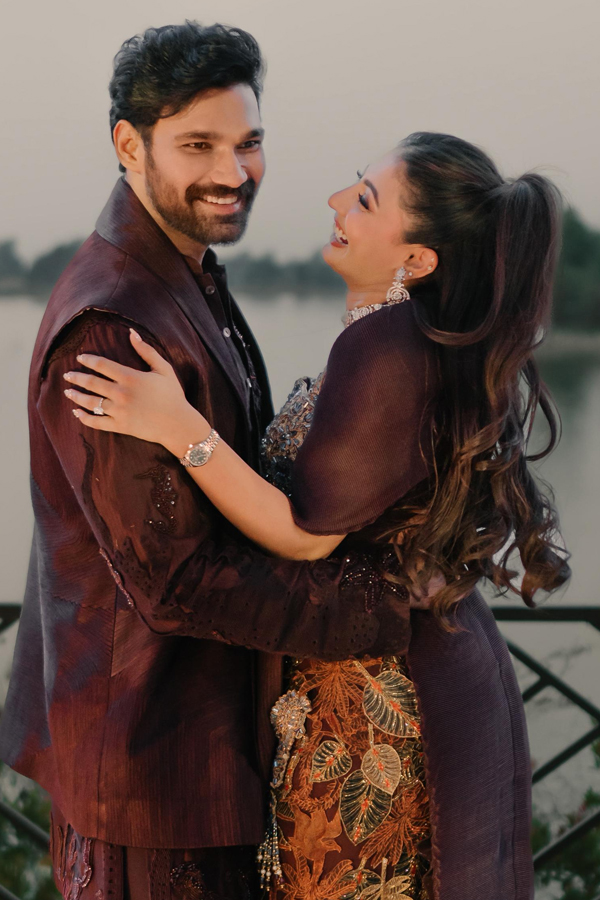 Bellamkonda Sai Sreenivas is officially engaged to Kavya Photos10