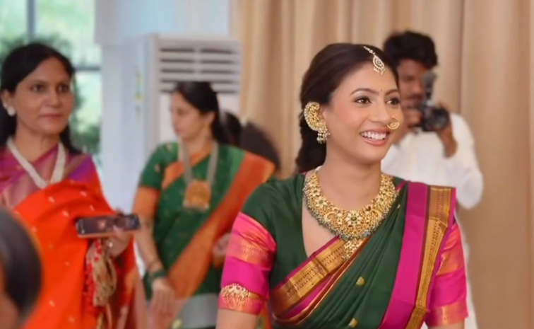 Actor Bellamkonda Sai Sreenivas And Kavya Reddy Wedding Lagna Patrika Photos5