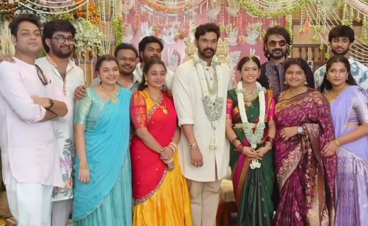Actor Bellamkonda Sai Sreenivas And Kavya Reddy Wedding Lagna Patrika Photos3