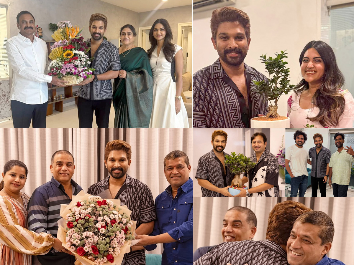 Icon Star Allu Arjun Birthday Celebrations with Celebrities Photos1