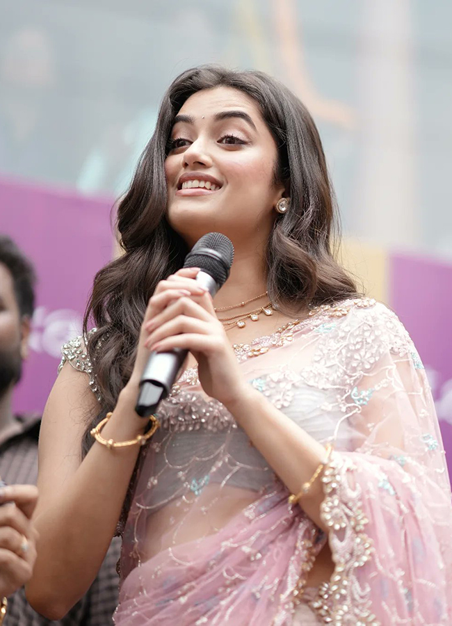 Tollywood Actress Bhagyashri Borse in Vijayawada13