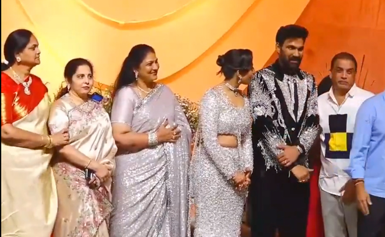 Actor Grand Bellamkonda sai sreenivas Reception Photos5