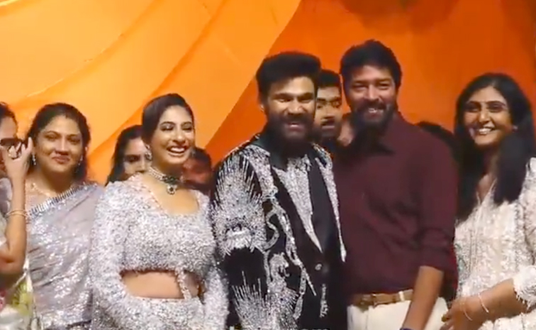 Actor Grand Bellamkonda sai sreenivas Reception Photos7