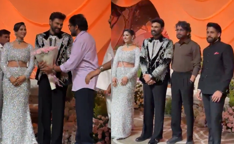 Actor Grand Bellamkonda sai sreenivas Reception Photos4