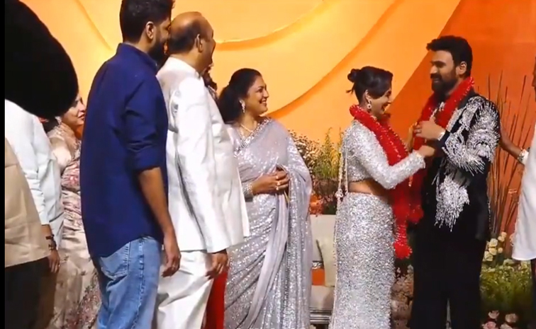 Actor Grand Bellamkonda sai sreenivas Reception Photos8