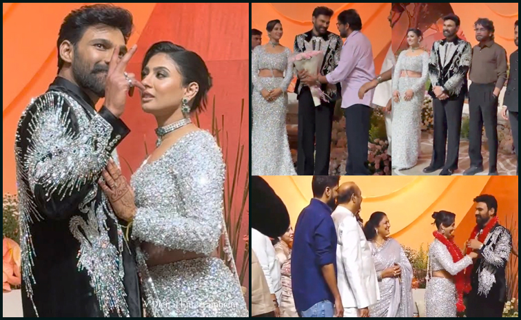 Actor Grand Bellamkonda sai sreenivas Reception Photos1