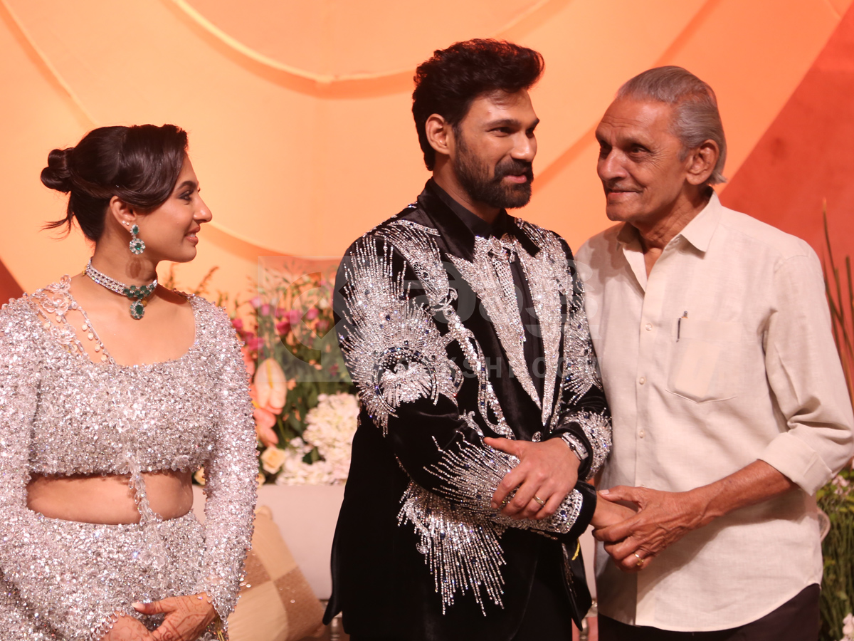 Actor Grand Bellamkonda sai sreenivas Reception Photos28