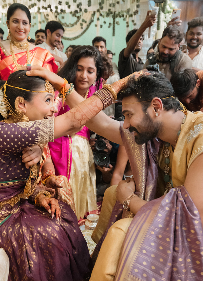 Bellamkonda Sai Sreenivas Marriage Kavya Reddy Wedding in Tirumala15
