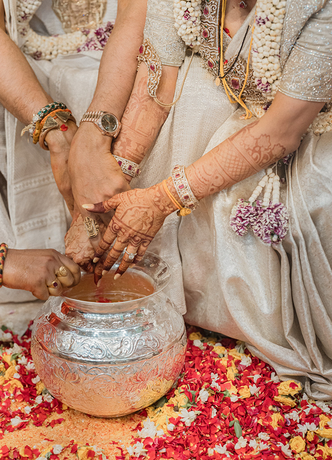 Bellamkonda Sai Sreenivas Marriage Kavya Reddy Wedding in Tirumala17