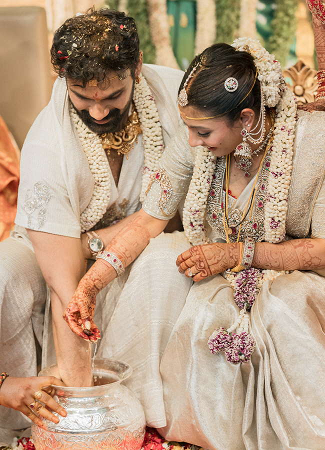 Bellamkonda Sai Sreenivas Marriage Kavya Reddy Wedding in Tirumala18