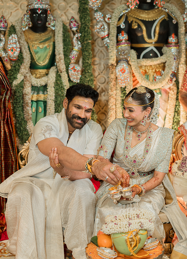 Bellamkonda Sai Sreenivas Marriage Kavya Reddy Wedding in Tirumala23