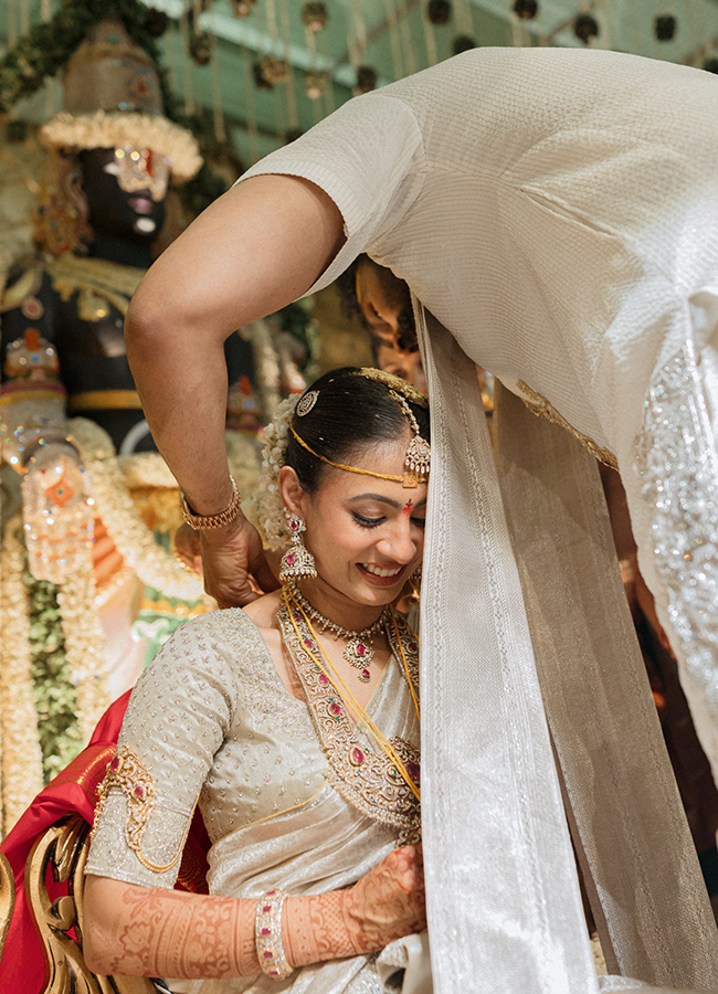 Bellamkonda Sai Sreenivas Marriage Kavya Reddy Wedding in Tirumala24