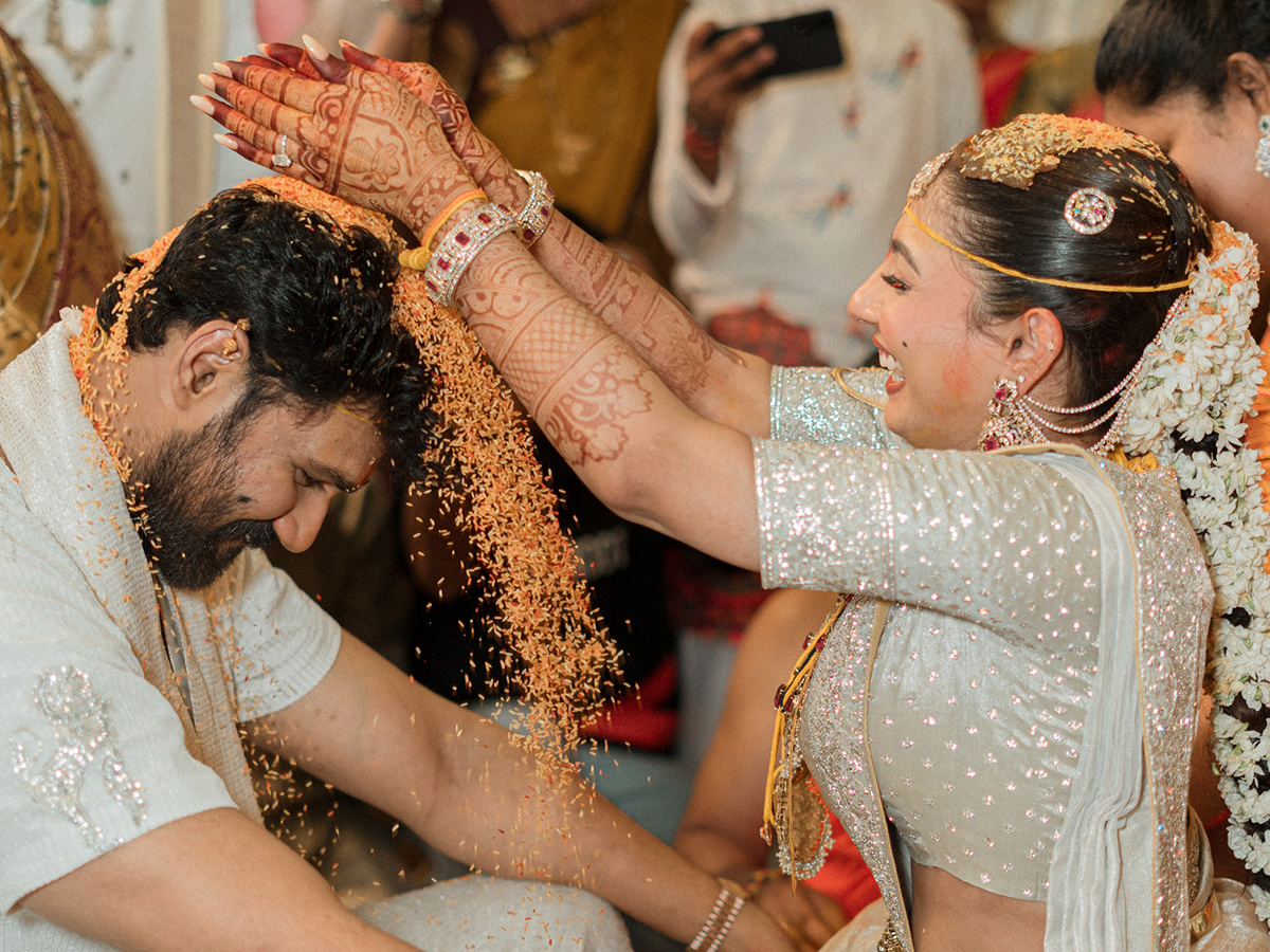 Bellamkonda Sai Sreenivas Marriage Kavya Reddy Wedding in Tirumala29