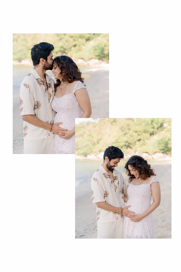 Reba John And Joemon Joseph look Adorable In pregnancy photoshoot Photos9
