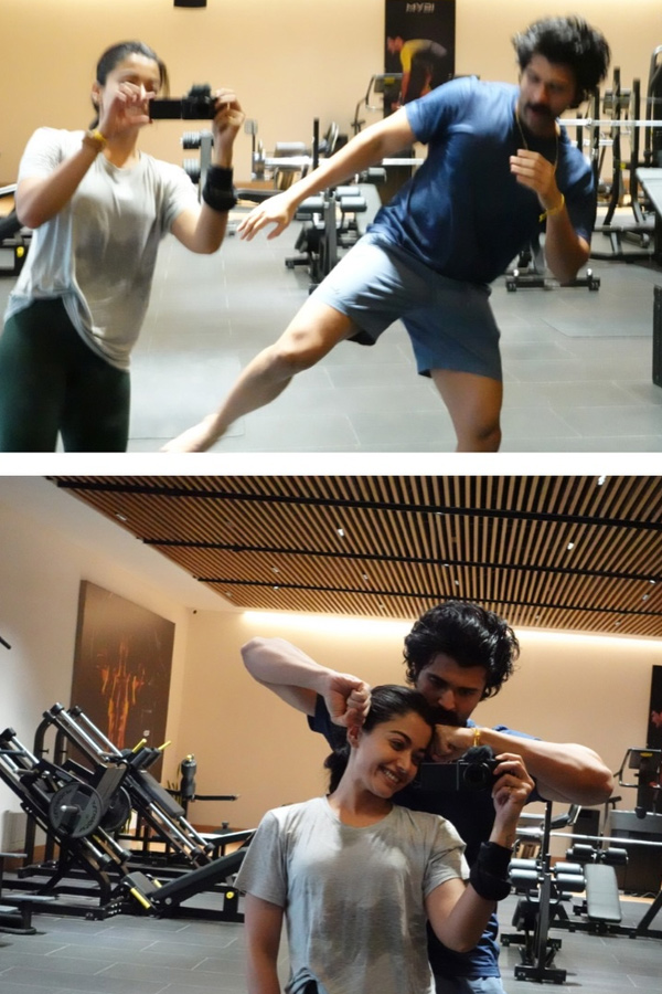 Rashmika Mandanna shared glimpses of Her husband Vijay Deverakonda birthday Photos4