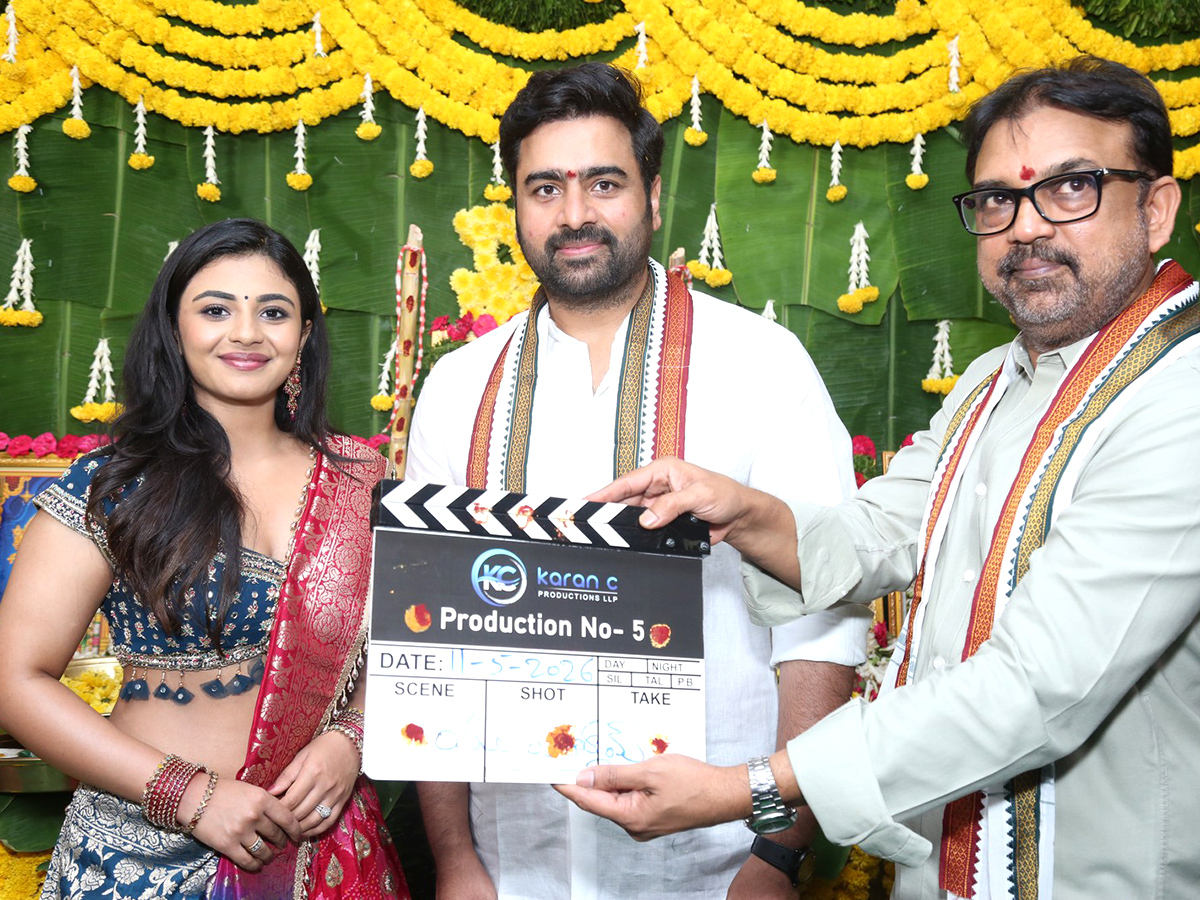 Nara Rohit and Nayan Sarika Movie Opening HD Photos1