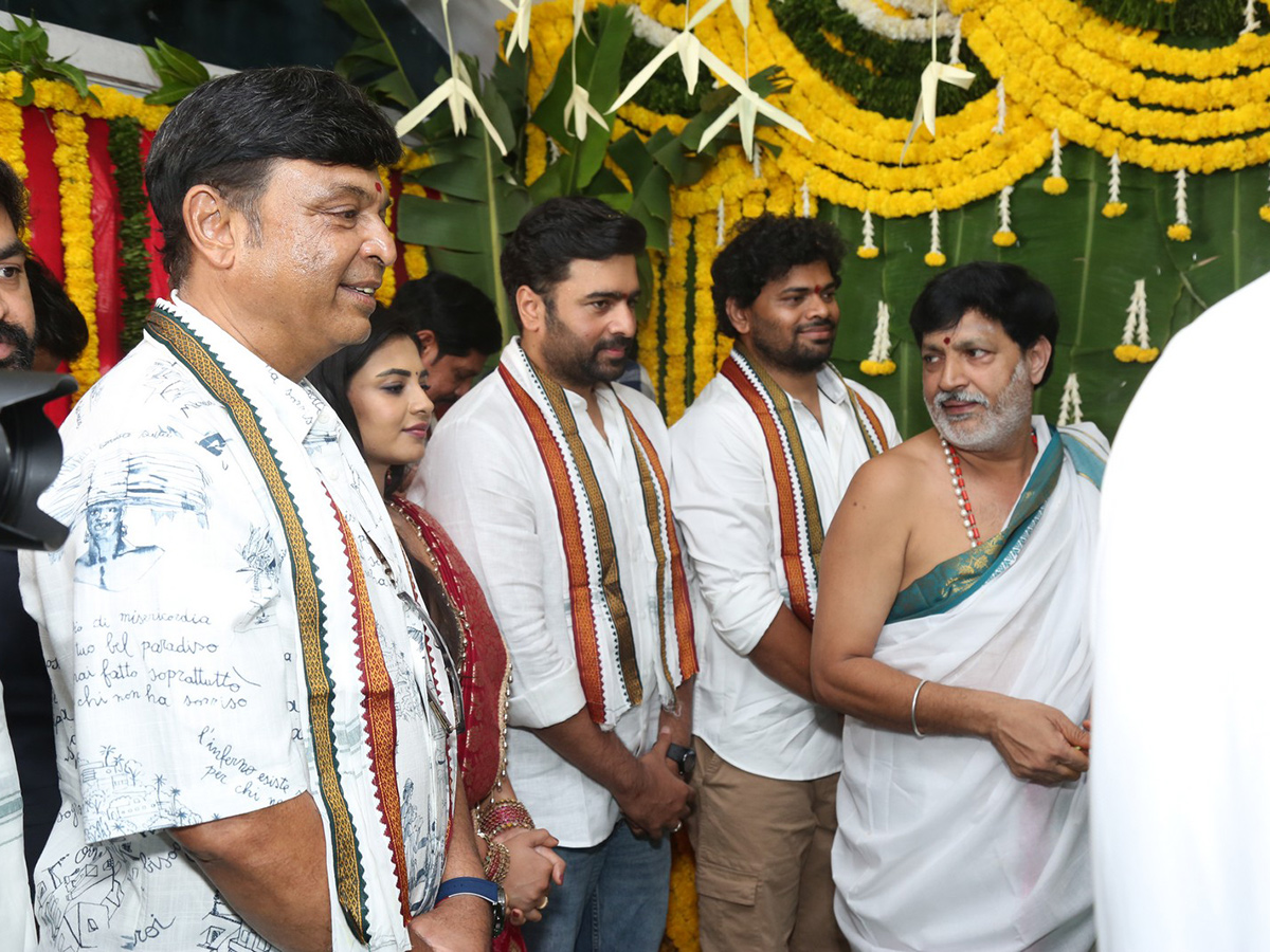 Nara Rohit and Nayan Sarika Movie Opening HD Photos3