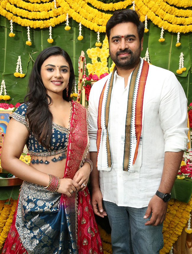 Nara Rohit and Nayan Sarika Movie Opening HD Photos9