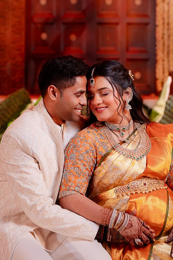 Surya Kumar Yadav And Devisha Shetty Beautiful Baby shower Photos11
