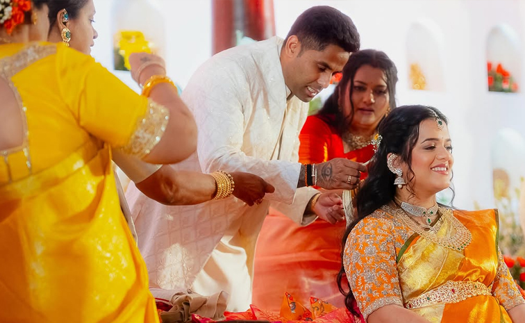 Surya Kumar Yadav And Devisha Shetty Beautiful Baby shower Photos4
