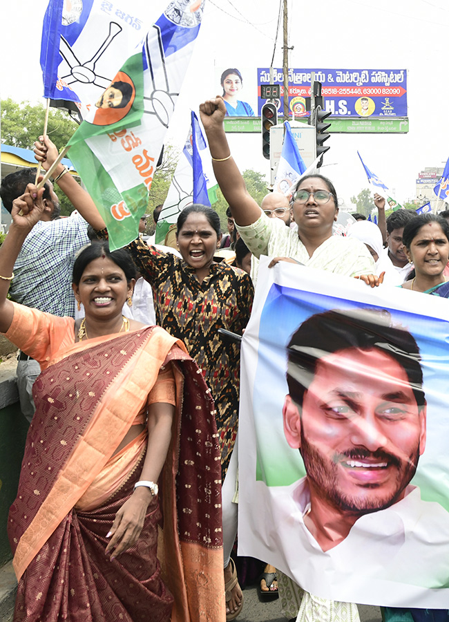 YSRCP Leaders Protest Against Three Town Police Kurnool25