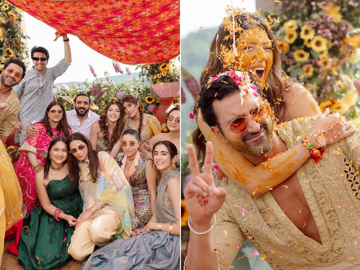 Actress Mehreen Pirzada Shares Beautiful Haldi Ceremony Photos1