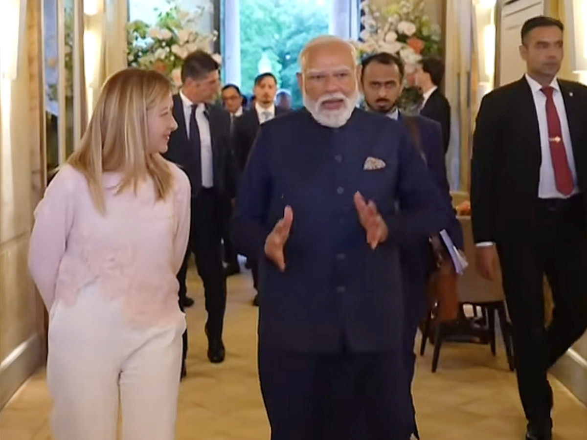 PM Modi Dinner, Drive, Colosseum Diplomacy With Meloni In Rome Photos12