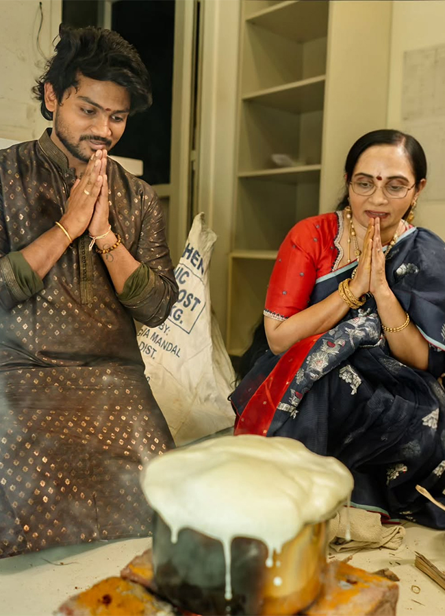 Shanmukh Jaswanth New House Opening Ceremony With Wife Vaishnavi, Photos Gallery Inside3