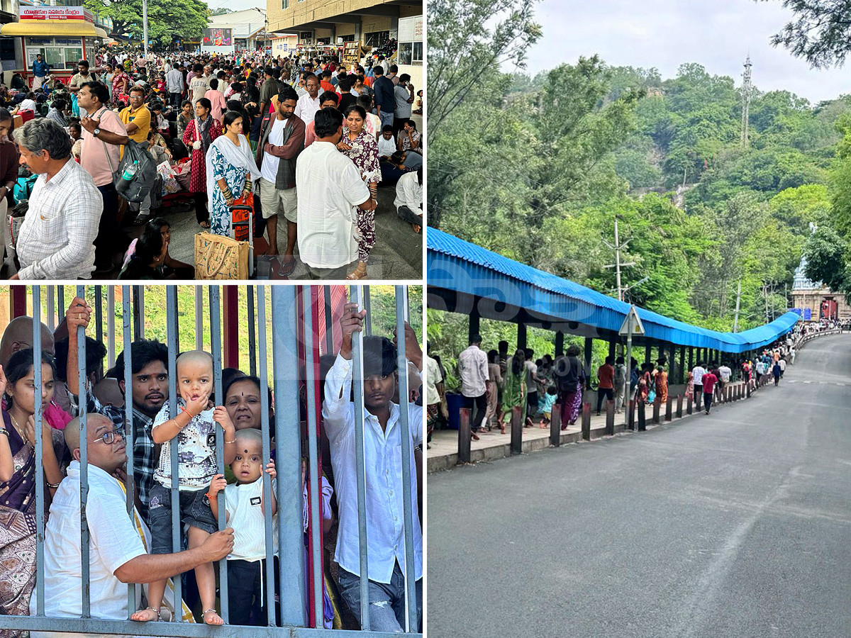 Heavy Rush at Tirumala During Summer Holidays1