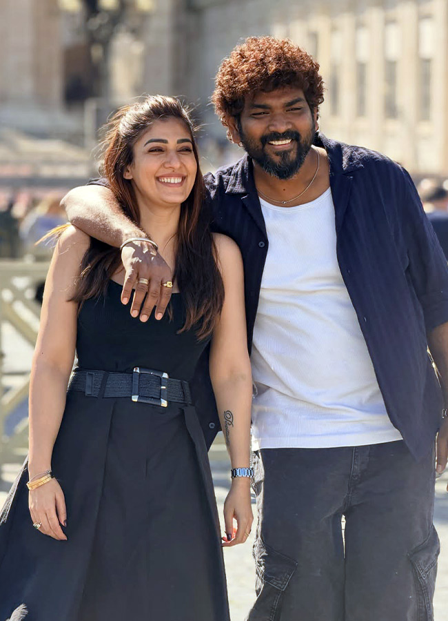 Nayanthara is enjoying vacation in Vatican city with her2