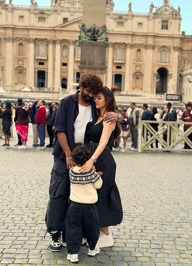 Nayanthara is enjoying vacation in Vatican city with her14
