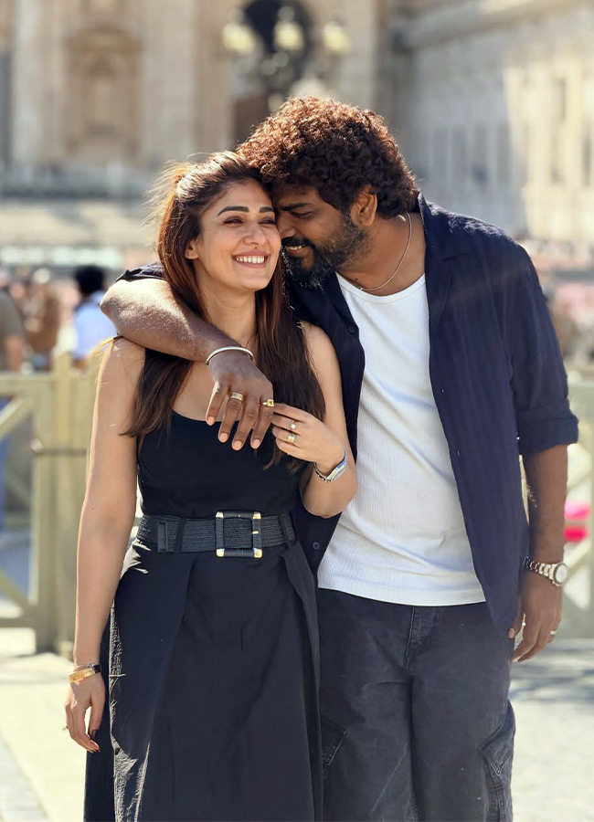 Nayanthara is enjoying vacation in Vatican city with her4