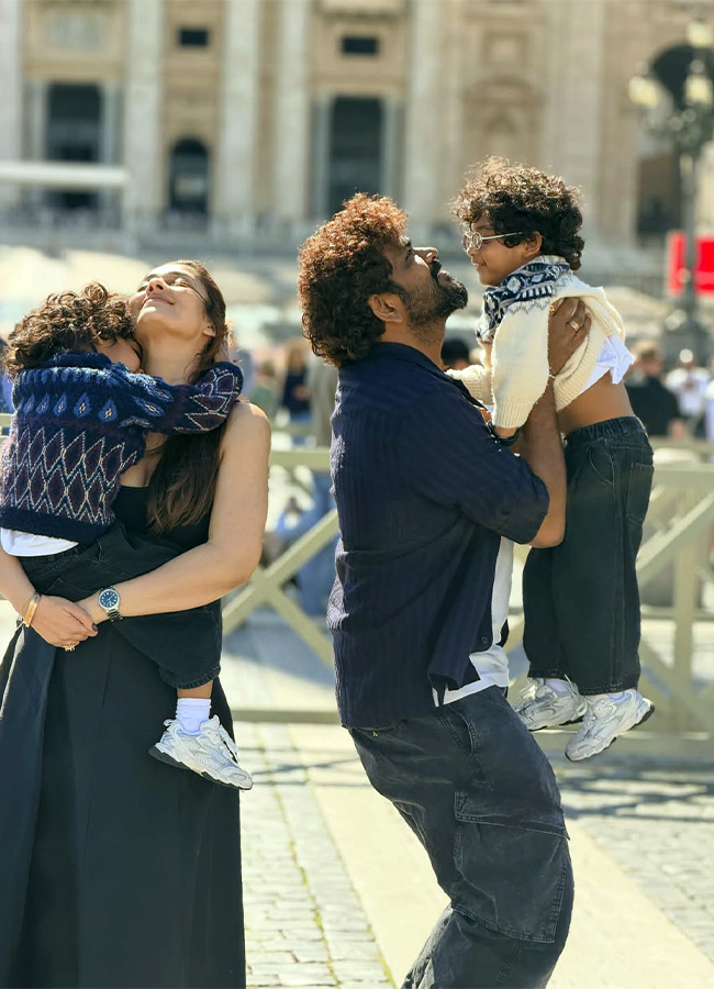 Nayanthara is enjoying vacation in Vatican city with her6