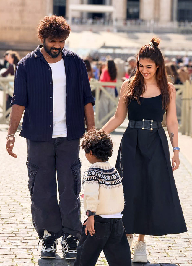 Nayanthara is enjoying vacation in Vatican city with her8